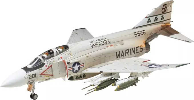 Tamiya Aircraft Series US Navy McDonnell Douglas Phantom II Marine Пластиковая модель 60308 1/32 № 08 F-4J