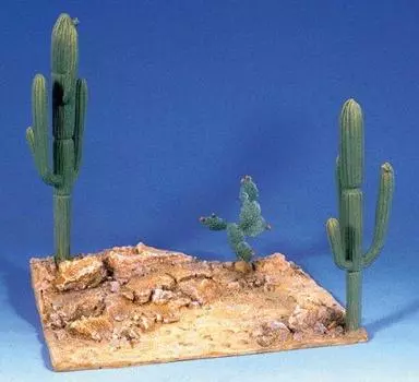 Tamiya Andrea Miniatures Western Setting I Пластиковая модель AS-003