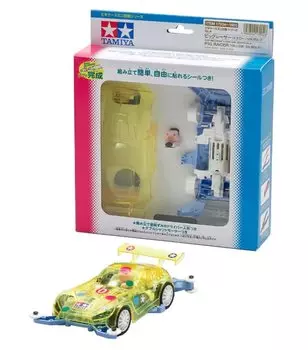 Tamiya Beginners Mini 4WD Series Pig Racer MA Chassis 17904 No.4 (Yellow/Gilborf)