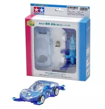 Tamiya Beginners Mini 4WD Series Raikiri Dog Racer MA Chassis 17901 № 1 (синий)