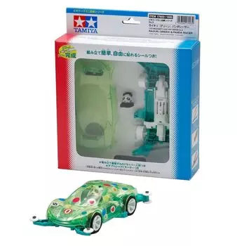TAMIYA Beginners Mini 4WD Series Raikiri Panda Racer MA Chassis 17903 No.3 (Green)