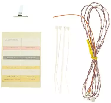 TAMIYA Big Truck Option Spare Parts для MFC White LED Long Cord Технические характеристики 1100 мм 56550 и № 50 TROP.50 3