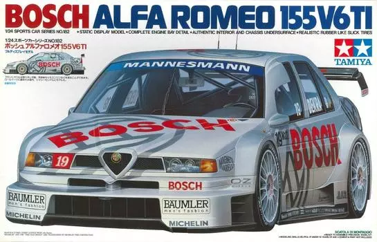 Tamiya Bosch Alfa Romeo 155 спорт 1/24 (1/24 автомобиль 24182)
