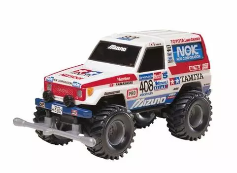 TAMIYA Comical Mini 4WD Series Land Cruiser 1990 Пластиковая модель 19013 № 13