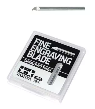 Tamiya Craft Tool Series Carbide Blade Plastic Model Tool 74147 № 147 0,4 мм