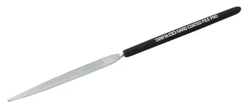 Tamiya Craft Tool Series No.106 Hard Coat File PRO Tapered (ширина 6 мм) Пластиковый инструмент для моделирования 74106