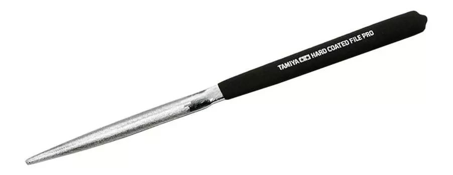 Tamiya Craft Tool Series No.73 Hard Coat File PRO полукруглый (7.5mm) Пластиковый инструмент для моделирования 74073