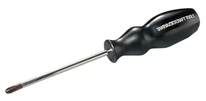 Tamiya Craft Tool Series Phillips screwdriver L plastic model tool 74006 No.6