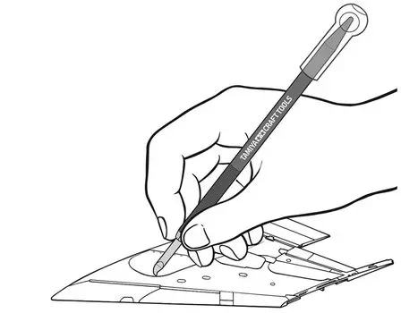 Tamiya Craft Tool Series Streak Carving Blade Holder Пластиковая модель инструмента 74139 № 139