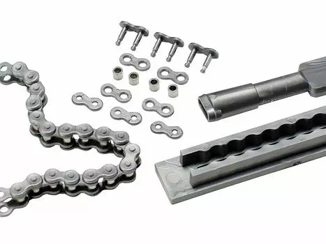 TAMIYA Detail Up Parts Series No.74 1/6 Мотоцикл Сборка Тип Цепи Комплект Пластиковые Детали Модели 12674