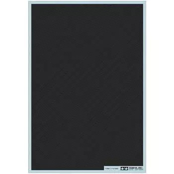 Tamiya Detail Up Parts Series No.81 Carbon Slide Mark Twill Weave/Fine 12681