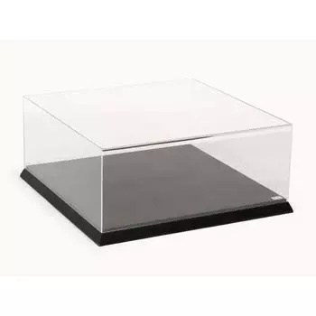 Tamiya Display Goods Series No.10 Display Case H Compatible with 1/32 Airplane Model Made of Acrylic (Wooden Base) W350 x D350 x H150mm (Inner Dimensi
