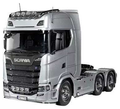 Tamiya Electric RC Big Truck Series Scania 770 S 6x4 Полный набор для эксплуатации 56372 1/14 № 73 (Серебряное издание)