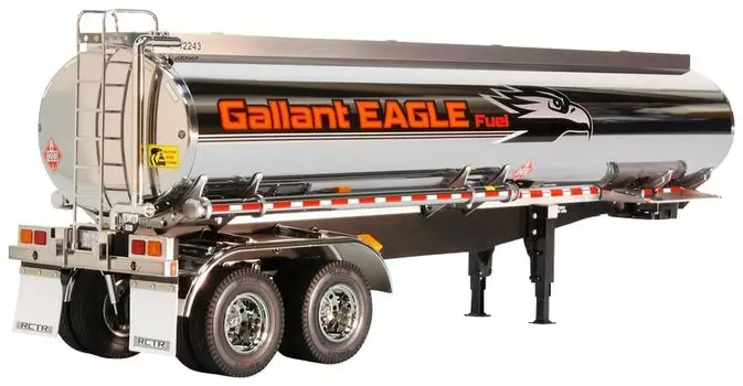 Tamiya Electric RC Big Truck Series Trailer Truck Fuel Tank Trailer 56333 1/14 No.33 1/14RC