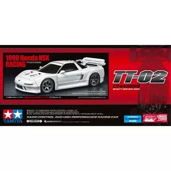 Tamiya Electric RC Car Series 1998 Honda NSX Racing 58739 1/10 №739 (Шасси ТТ-02)