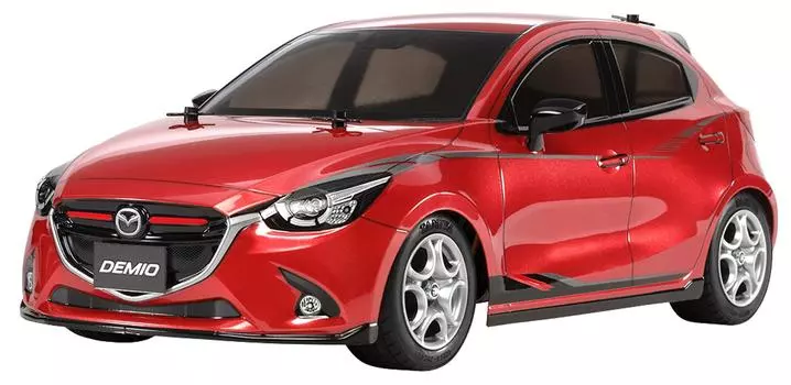 Tamiya Electric RC Car Series Mazda Demio 58640 1/10 № 640 (Шасси М-05) На дороге