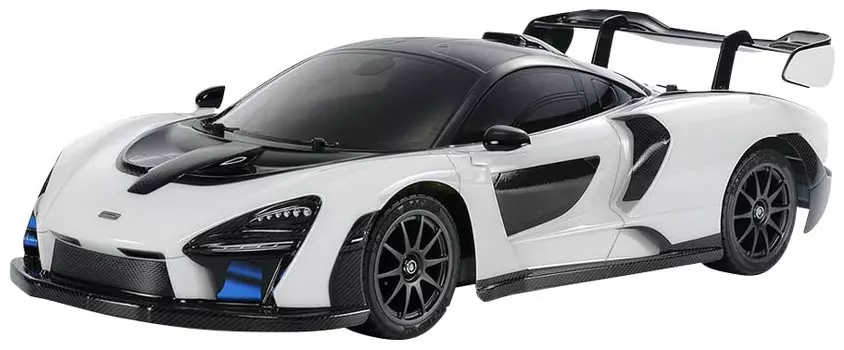 Tamiya Electric RC Car Series McLaren Senna 58711 1/10 No.711 1/10RC (Шасси ТТ-02) чёрный