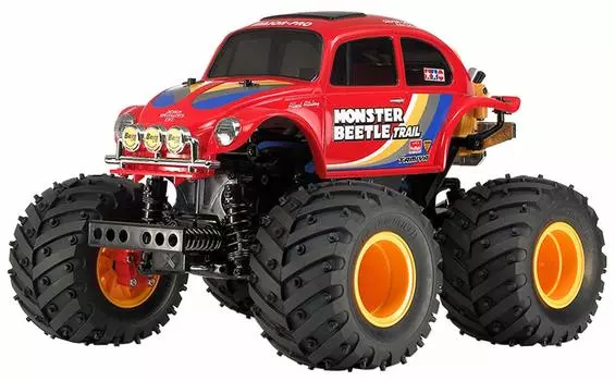 Tamiya Electric RC Car Series Monster Beetle Trail 58672 1/14 № 672 (Шасси GF-01TR)