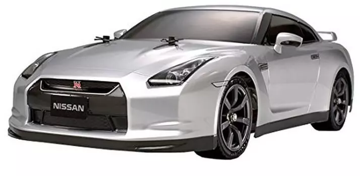 Tamiya Electric RC Car Series RCC NISSAN со светом 1/10 No.411 GT-R TT-01-E