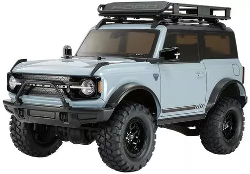 Tamiya Electric RC Car Special Project 183 RC Ford Bronco 2021 Окрашенный в сине-серый цвет кузов 47483 Синий 1/10 Нет. 1/10 (Шасси CC-02) Черный,