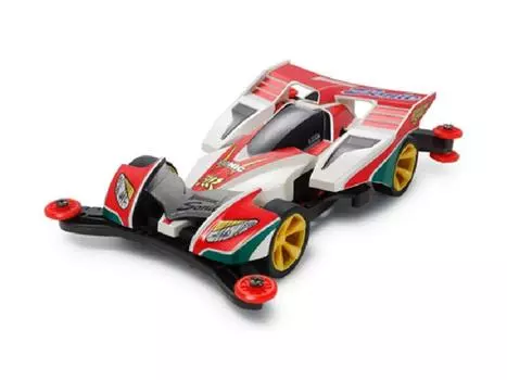 Tamiya Full Cowl Mini 4WD Series Hurricane Sonic Premium AR Chassis 19441 Белый № 41