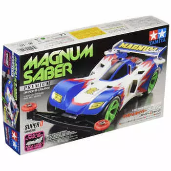 Tamiya Full Cowl Mini 4WD Series No.31 Magnum Saber Premium Super II Chassis 19431