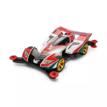 Tamiya Full Cowl Mini 4WD Series No.41 Hurricane Sonic Premium AR Chassis 19441 Белый