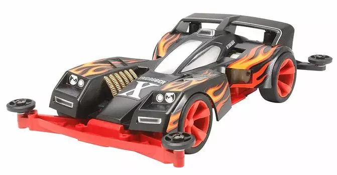 TAMIYA Full Cowl Mini 4WD Series Tri Dagger X Premium Super II Chassis 19433 № 33