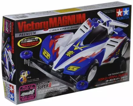 TAMIYA Full Cowl Mini 4WD Series Victory Magnum Premium Carbon Super II Chassis 19434 № 34