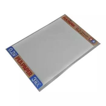 Tamiya Fun Craft Series № 209 Пластиковая бумага толщиной 0,2 мм, размер B4 (3 листа) 70209