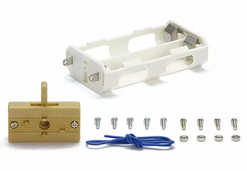 TAMIYA Fun Craft Series AA Battery Box for 2 with Switch No.151 (70151)