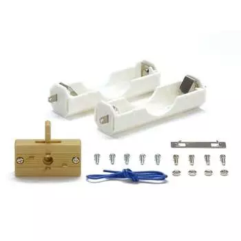 TAMIYA Fun Craft Series No.150 AA Battery Box for 1 with Switch (70150)
