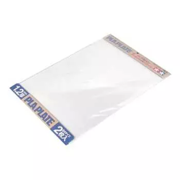 TAMIYA Fun Craft Серия Нет. 125 Белый пластиковый фургон толщиной 1,2 мм, размер B4, 2 шт., материал для рукоделия 70125