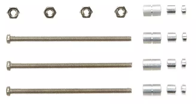 Tamiya Grade Up Parts Series Screw Set D Stainless Steel 15407 No.407 GP.407 (40mm Screw)