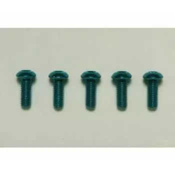 TAMIYA HOP-UP OPTIONS OP-766 3x8 hex button head screw blue/5 pieces