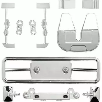 Tamiya Hop Up Options Racing Truck H Parts Chrome Plated 54828 No.1828 OP.1828 On-Road