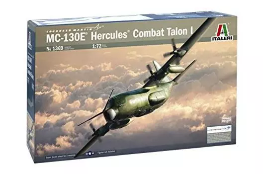 Tamiya Italeri 172 Самолет серии No.1369 MC-130E Hercules Combat Talon I 38369 Пластиковая модель
