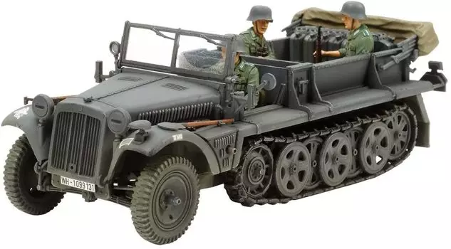 Tamiya Italeri Series Немецкая армия 1 тонна полугрузовик пластиковая модель 37016 1/35 № 16 sd.kfz.10