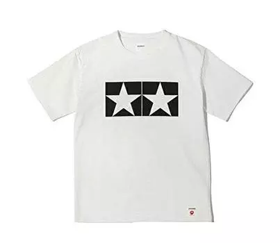 Tamiya JUN WATANABE Tamiya Mark JAPAN MADE PREMIUM Белая футболка XS Original Goods 67328