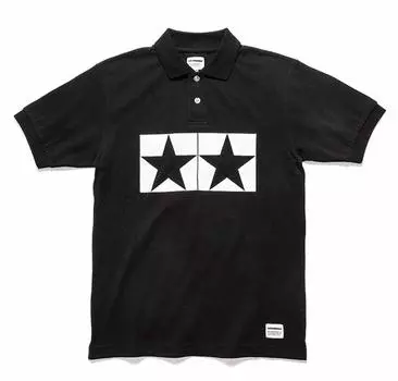 Tamiya JUN WATANABE Tamiya Mark Polo Shirt Black L 67471