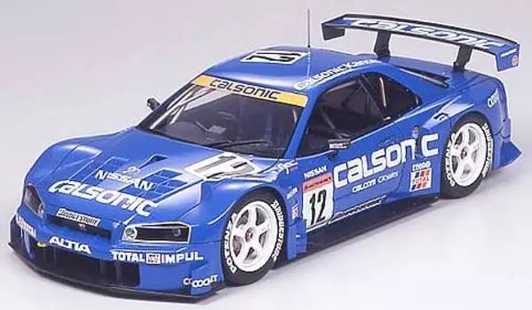Tamiya Коллекция шедевров Calsonic Skyline окрашенная готовая модель 21022 готовый продукт 1/24 № 22 GT-R2003