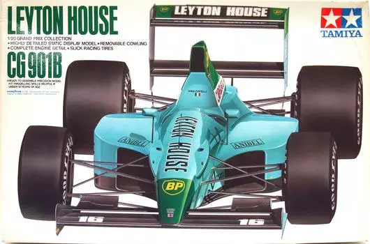 Tamiya Leyton House CG901B Grand Prix 1/20 (1/20 Collection20028)