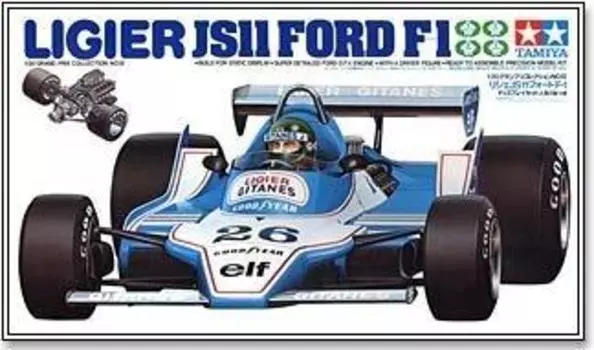 Tamiya Ligier JS11 Ford Grand Prix 1/20 (Коллекция 1/20:20012)