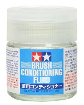 Tamiya Makeup Material Series Brush Conditioner Model Solvent 87181 No.181