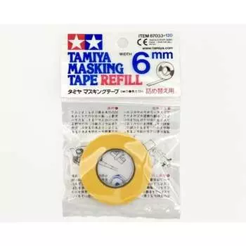 Tamiya Makeup Material Series Masking No.33 Tamiya Masking Tape 6 мм сменная лента для маскировки пластиковых моделей 87033