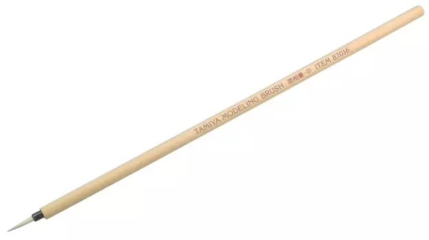 TAMIYA Makeup Material Series Modeling Brush Face Brush Medium 87016 No.16