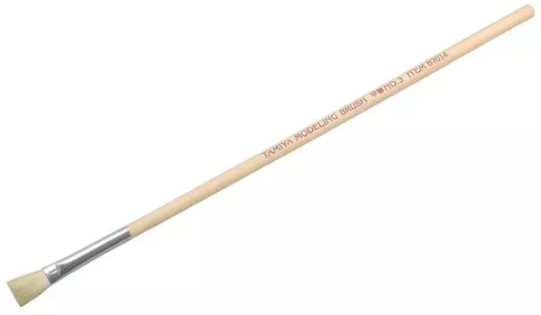 TAMIYA Makeup Material Series Modeling Brush Flat Brush 87014 No.14 No.3