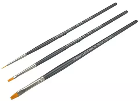 TAMIYA Makeup Material Series Modeling Brush HF Стандартный набор 87067 № 67