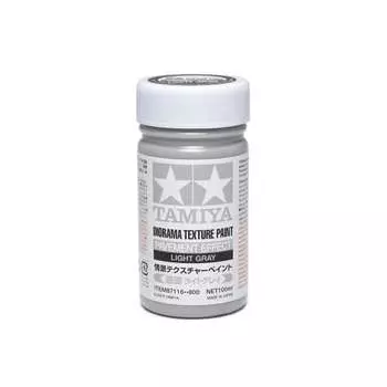 TAMIYA Makeup Material Series No.116 Текстурная краска для декораций (Дорожный светло-серый) 100 мл Модельная краска 87116