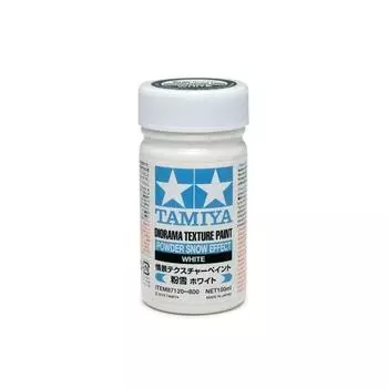 TAMIYA Makeup Material Series No.120 Текстурная краска для декораций (Белоснежная пудра) 100 мл Модельная краска 87120